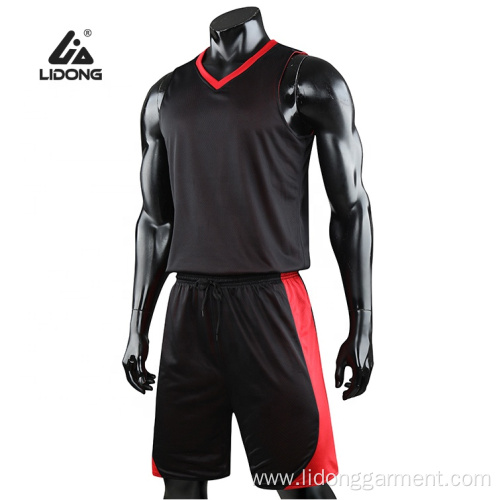 Wholesale Custom Reversible Basketball Jersey Sets Uniforms